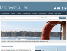 Tablet Screenshot of discovercullen.com